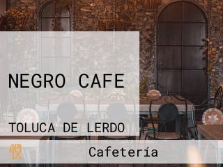 NEGRO CAFE