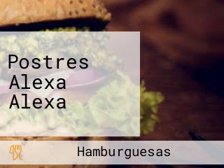 Postres Alexa Alexa