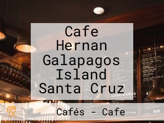 Cafe Hernan Galapagos Island Santa Cruz