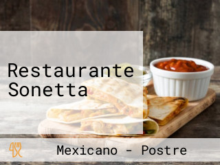 Restaurante Sonetta