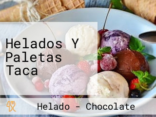 Helados Y Paletas Taca