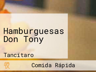 Hamburguesas Don Tony