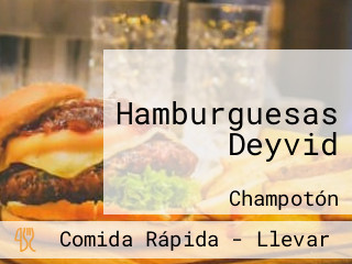 Hamburguesas Deyvid