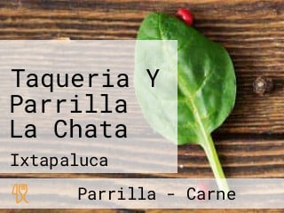 Taqueria Y Parrilla La Chata