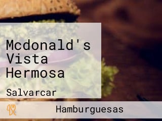 Mcdonald's Vista Hermosa