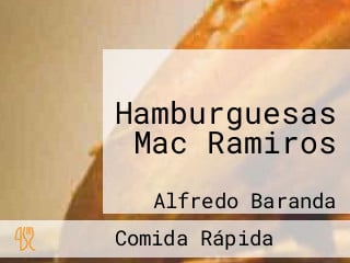 Hamburguesas Mac Ramiros