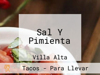 Sal Y Pimienta