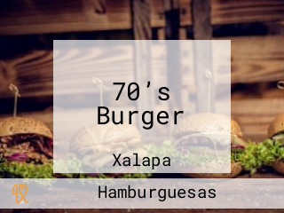 70’s Burger