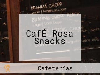 CafÉ Rosa Snacks