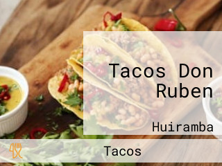 Tacos Don Ruben