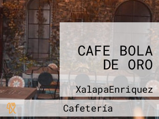 CAFE BOLA DE ORO