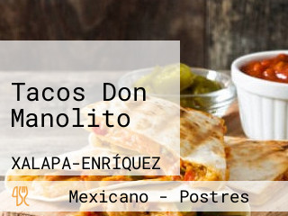 Tacos Don Manolito