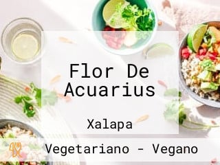 Flor De Acuarius