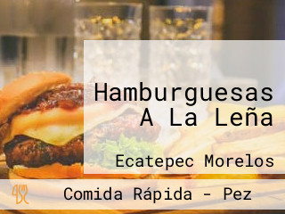 Hamburguesas A La Leña