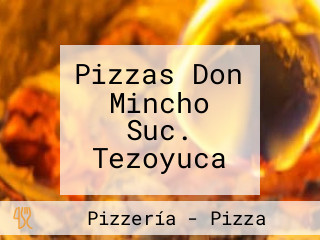 Pizzas Don Mincho Suc. Tezoyuca