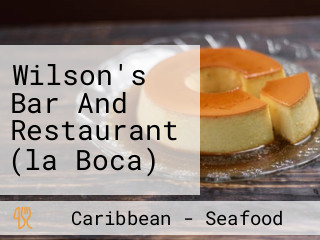 Wilson's Bar And Restaurant (la Boca)