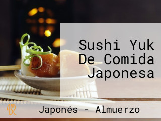 Sushi Yuk De Comida Japonesa