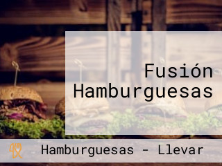 Fusión Hamburguesas