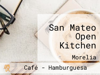 San Mateo Open Kitchen