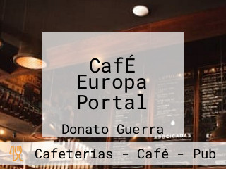 CafÉ Europa Portal