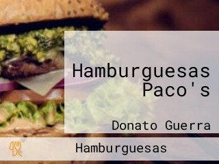 Hamburguesas Paco's