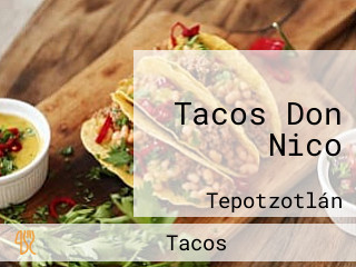 Tacos Don Nico
