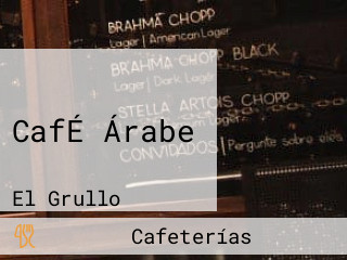 CafÉ Árabe