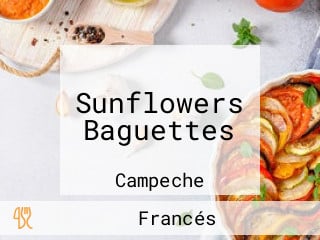 Sunflowers Baguettes