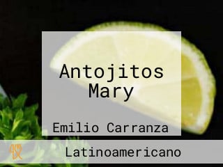 Antojitos Mary