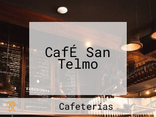 CafÉ San Telmo