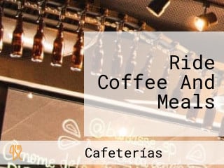 Ride Coffee And Meals