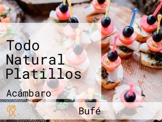 Todo Natural Platillos