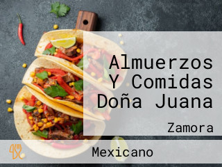 Almuerzos Y Comidas Doña Juana