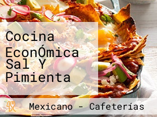 Cocina EconÓmica Sal Y Pimienta