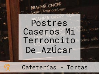 Postres Caseros Mi Terroncito De AzÚcar