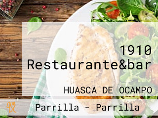 1910 Restaurante&bar