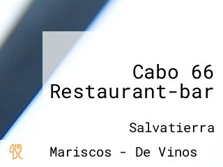 Cabo 66 Restaurant-bar