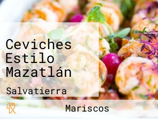 Ceviches Estilo Mazatlán