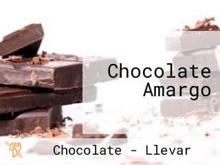 Chocolate Amargo