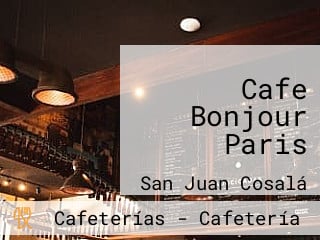 Cafe Bonjour Paris