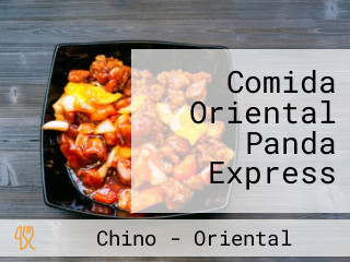 Comida Oriental Panda Express