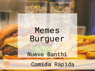 Memes Burguer