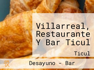 Villarreal, Restaurante Y Bar Ticul