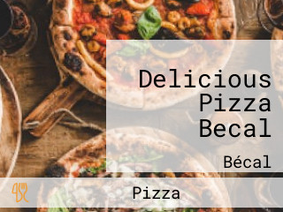 Delicious Pizza Becal