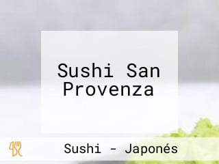 Sushi San Provenza