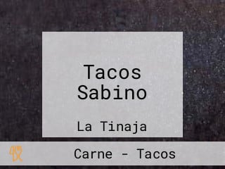 Tacos Sabino