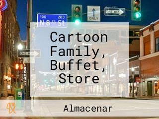 Cartoon Family, Buffet, Store