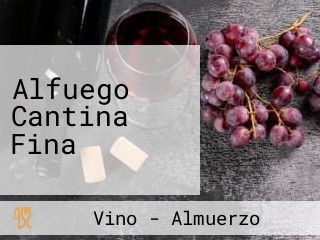 Alfuego Cantina Fina