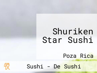 Shuriken Star Sushi