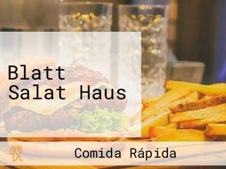 Blatt Salat Haus